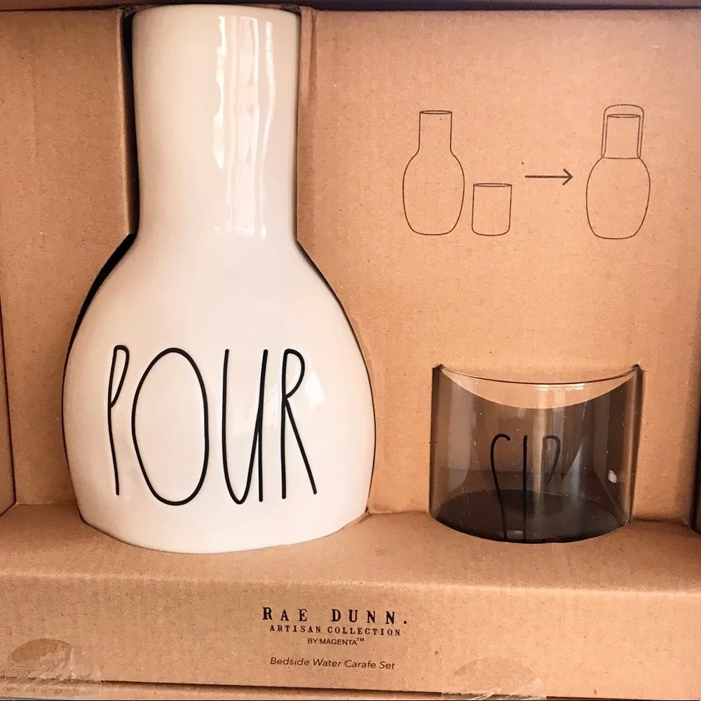 🆕 Rae Dunn Carafe Set
